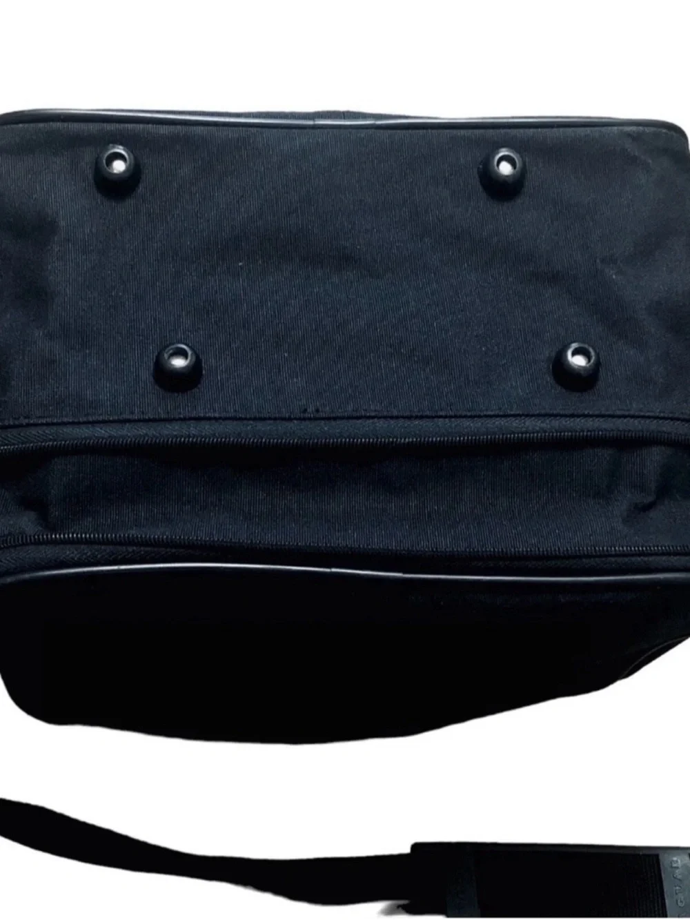 Vintage Jaguar Black Travel Carry On Luggage Bag Shoulder Tote Extendable w/ Tag